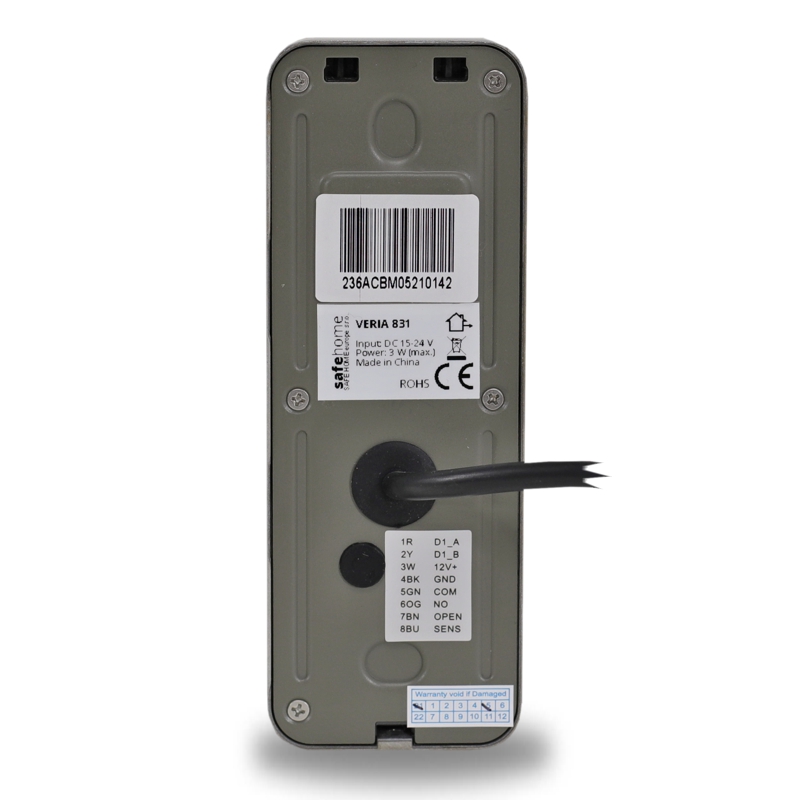 Veria Vstupní kamerová jednotka  831RFID série 2-WIRE1 