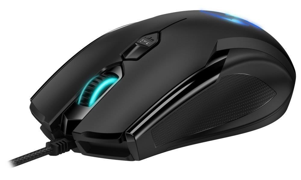 Myš GENIUS GX GAMING AMMOX X1 600,  drôtová,  3200 dpi,  RGB podsvietenie,  USB,  čierna2 