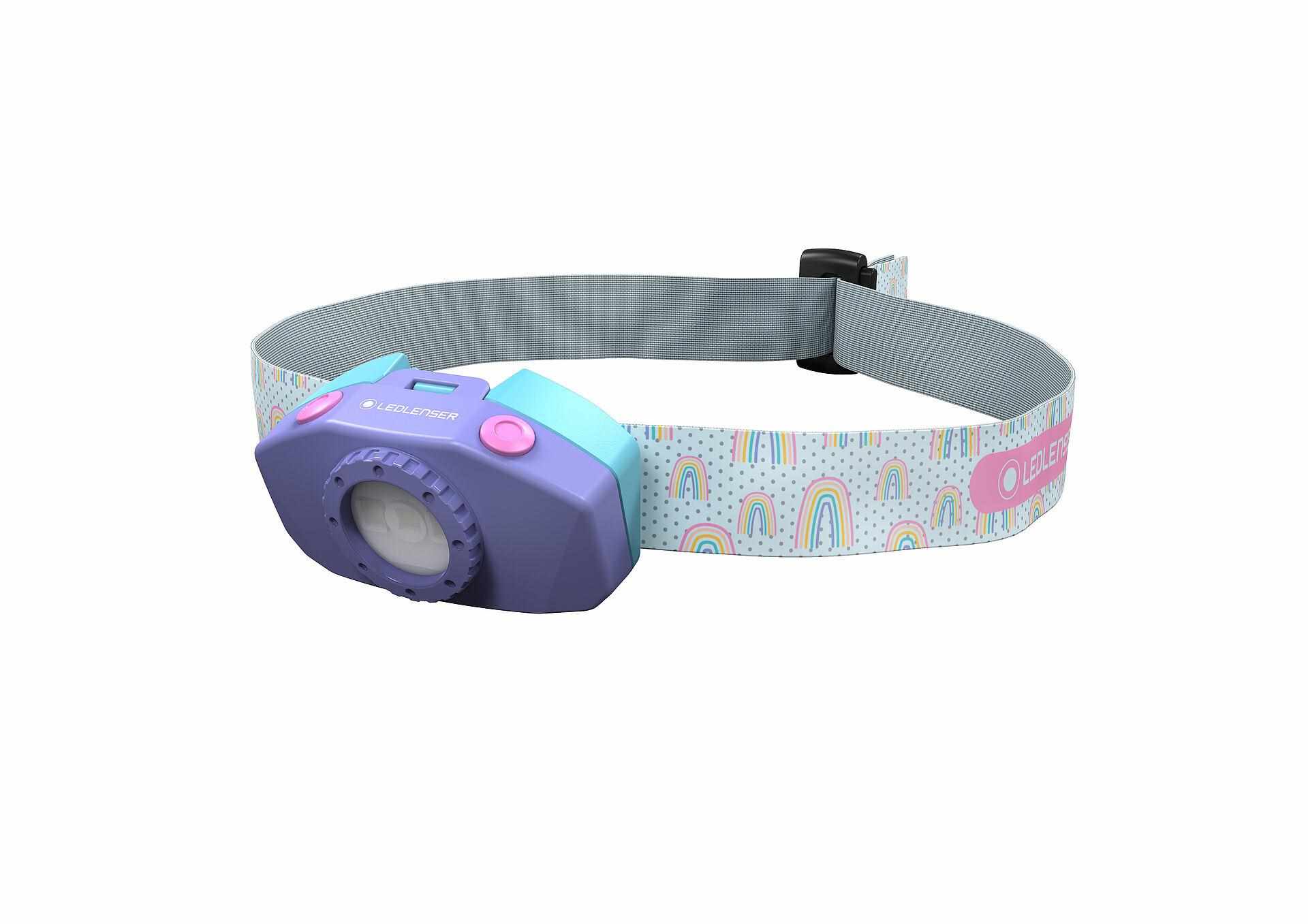Ledlenser Kidled 2 Rainbow čelová svítilna, dětská1 