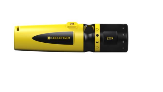 LEDLENSER svítilna pro riziková prostředí,  dobíjecí EX7R - Box3 