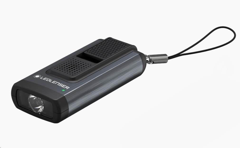 LEDLENSER svítilna s osobním alarmem K6R SAFETY GRAY - Box1 