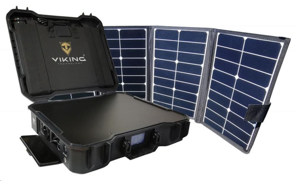 Viking bateriový generátor X-1000 + solární panel X800 