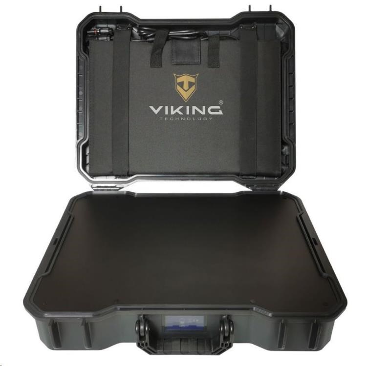 Viking bateriový generátor X-1000 + solární panel X801 