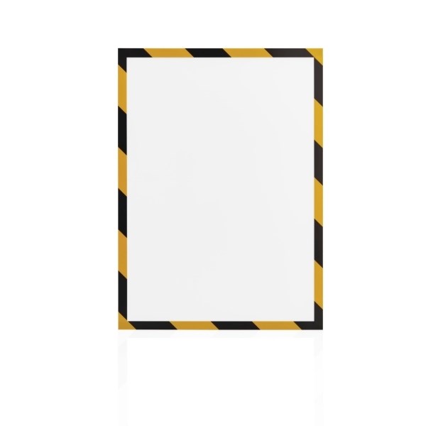 Magnetický rámček Magnetofix A4 bezpečnostný žlto-čierny (5ks)0 