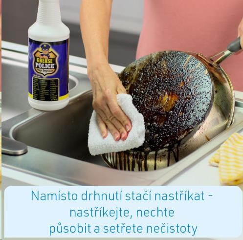 Grease Police - Vyčistí všechny zanesené povrchy1 