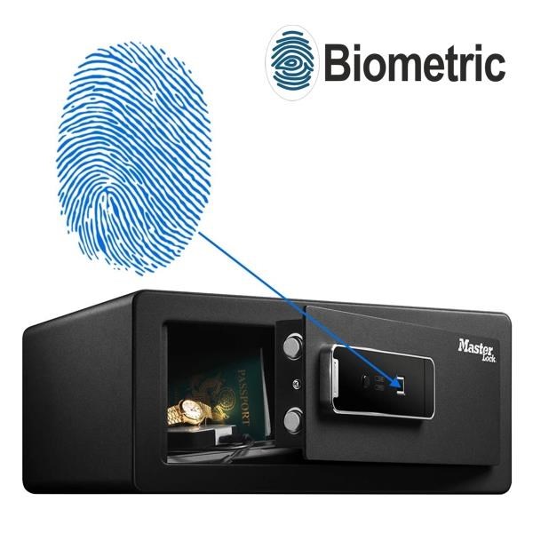 MasterLock LX110BEURHRO velký biometrický trezor0 