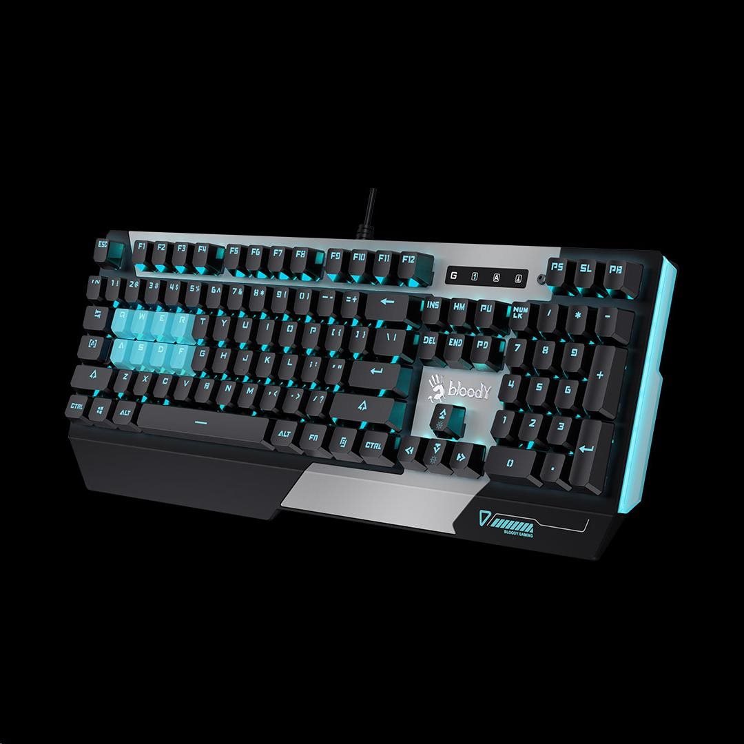 A4tech klávesnice Bloody B865,  mechanická,  herní,  USB,  CZ2 