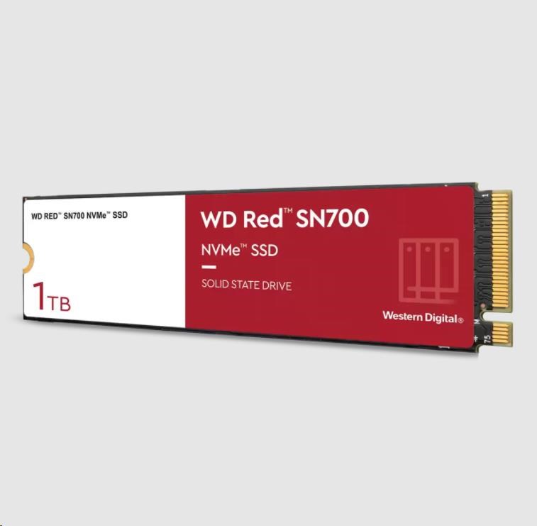 WD RED NVMe SSD 1TB PCIe SN700,  Geb3 8GB/ s,  (R:3430/ W:3000 MB/ s) TBW 20001 