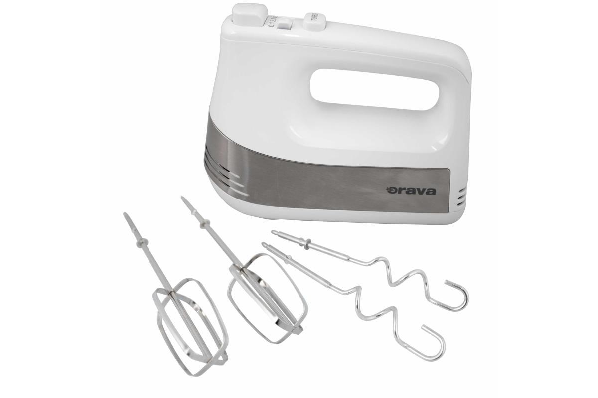 Orava SL-150 ruční šlehač, 500 W, 80 dB, pulzní spínač, 5 rychlostí, bílá2 