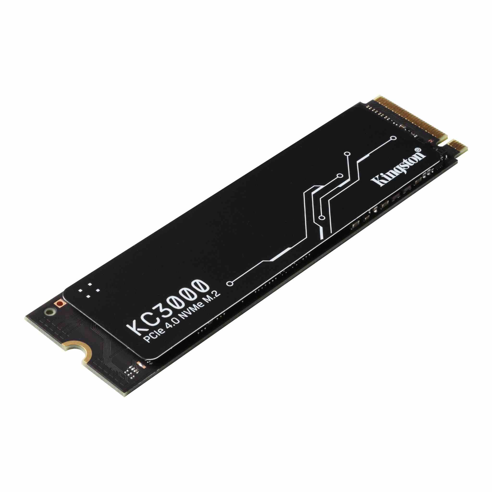 SSD disk Kingston 1024 GB KC3000 M.2 2280 NVMe™ PCIe Gen 4 (R 7000 MB/ s; W 6000 MB/ s)1 