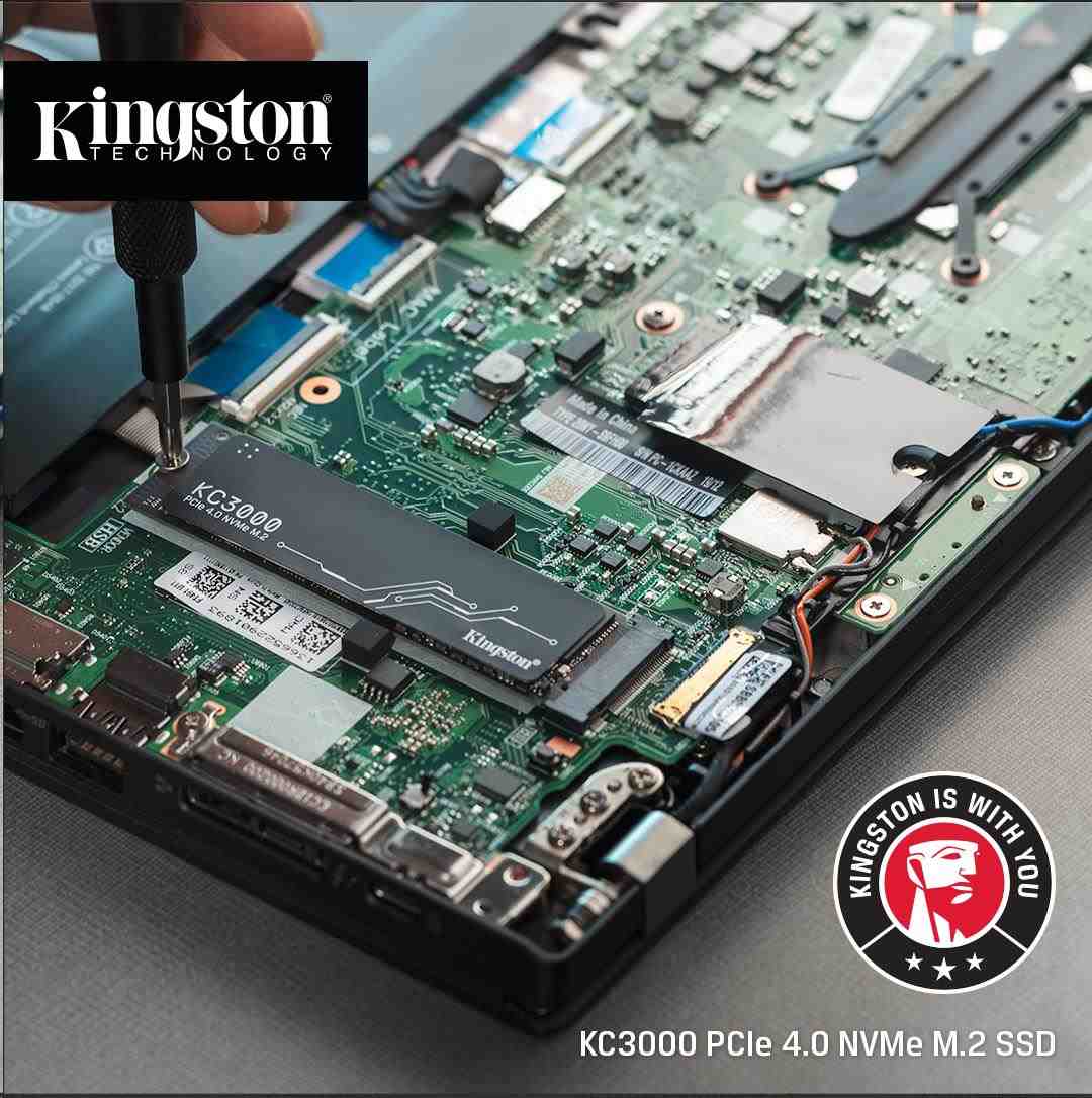 SSD disk Kingston 4096 GB KC3000 M.2 2280 NVMe™ PCIe Gen 4 (R 7000 MB/ s; W 7000 MB/ s)3 