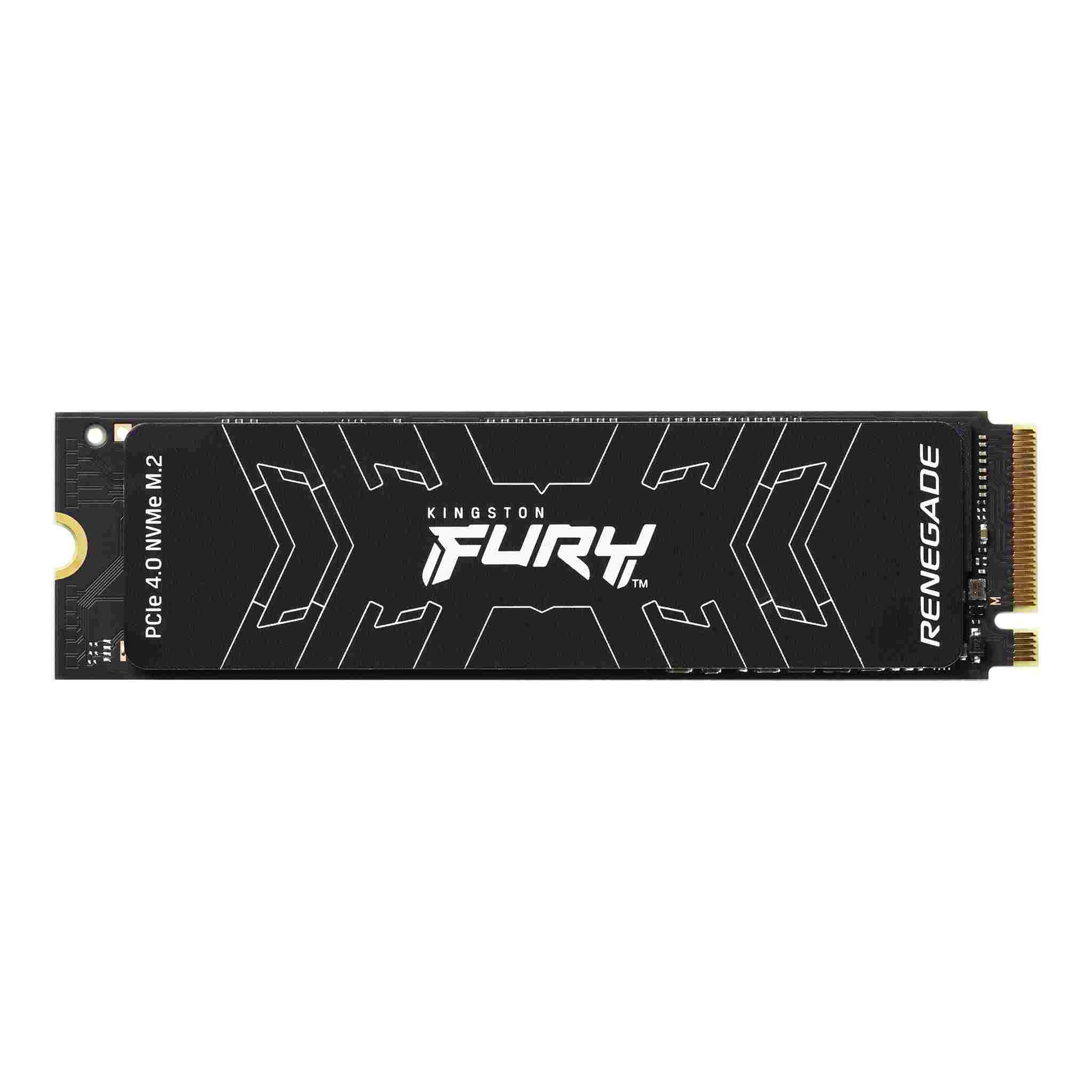 Kingston FURY RENEGADE SSD 1000GB M.2 2280 NVMe™ PCIe Gen 4 (R 7300 MB/ s; W 6000 MB/ s)0 