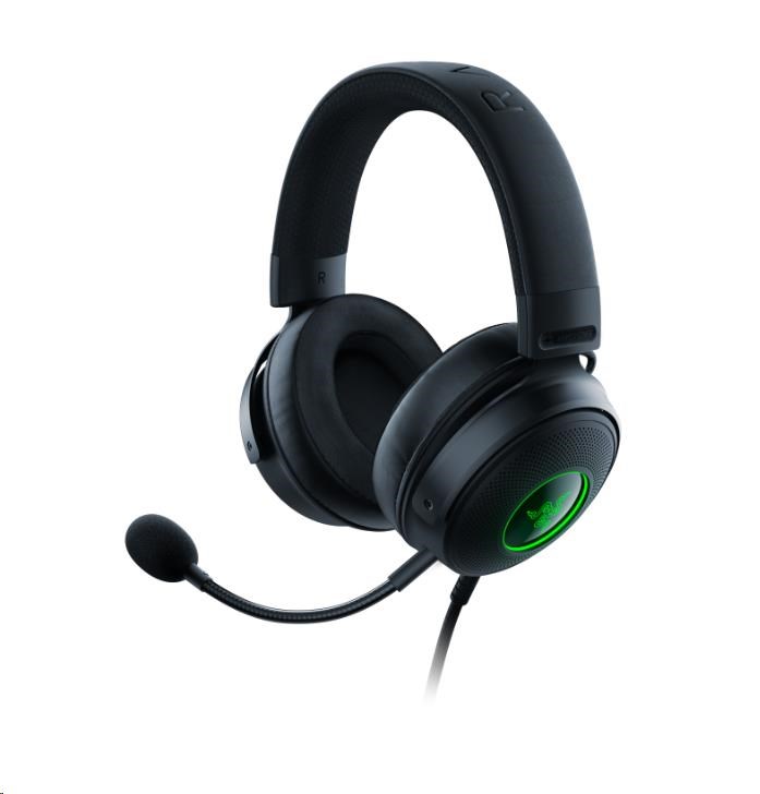 RAZER sluchátka Kraken V3 Hypersense, USB, černá2 