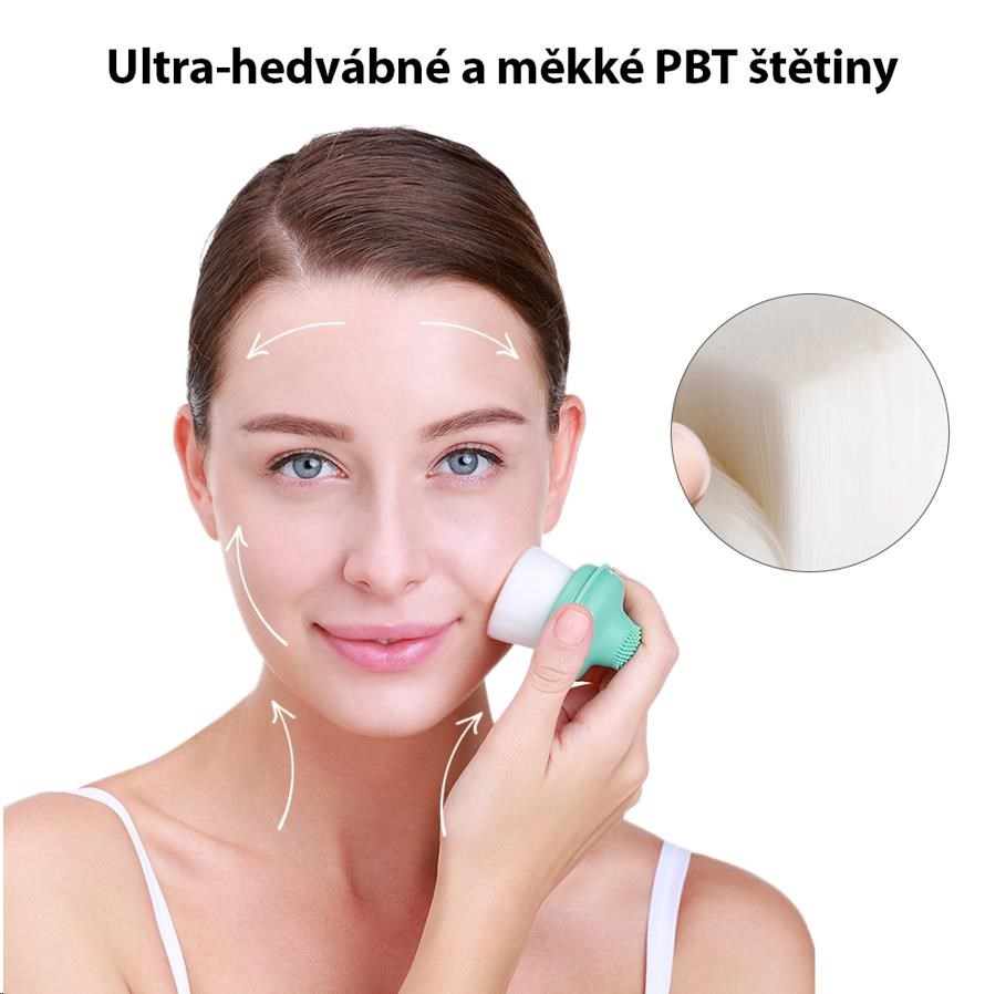 TOUCHBeauty 1762 Silikonový kartáček na pleť4 