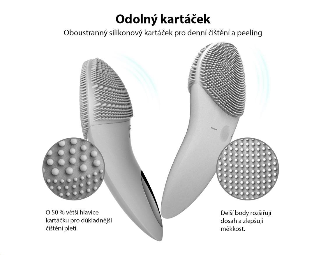 TOUCHBeauty 1788 Sonický čistič pleti růžový0 