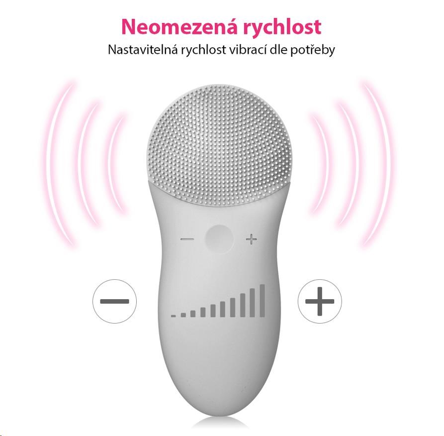 TOUCHBeauty 1788 Sonický čistič pleti zelený4 