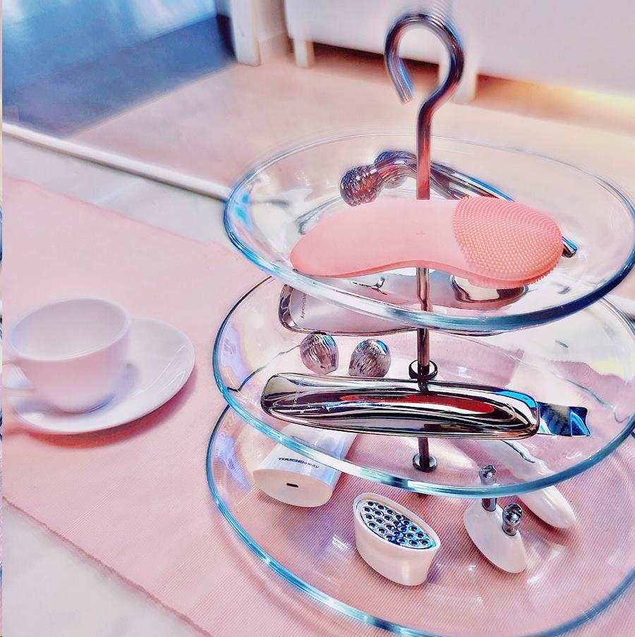 TOUCHBeauty 1788 Sonický čistič pleti zelený7 