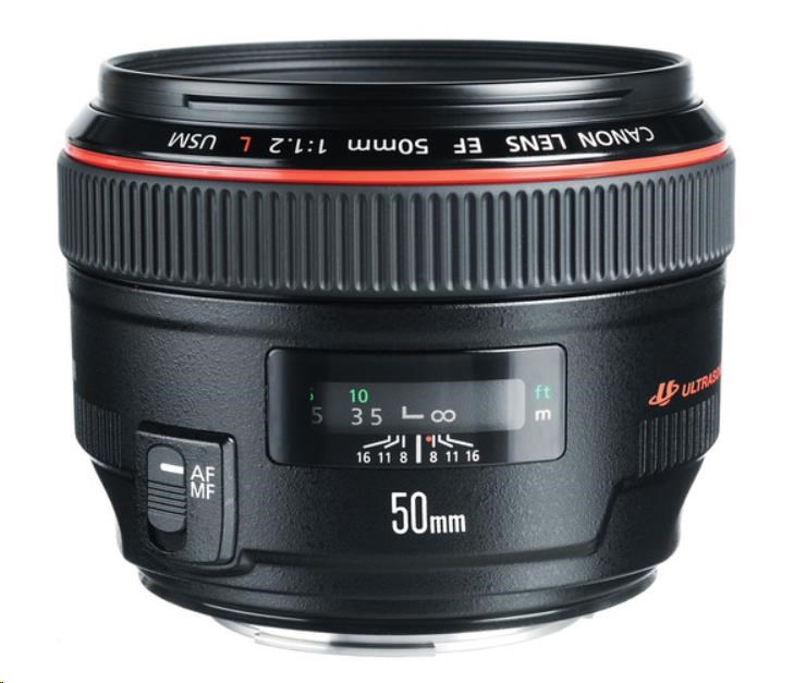Canon EF 50mm f/ 1.2 L USM objektiv2 