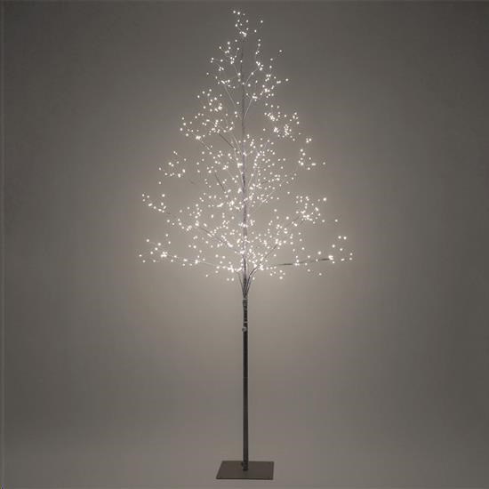 Solight LED venkovní stromek,  150cm,  360 LED,  teplé bílé světlo,  hnědá barva0 