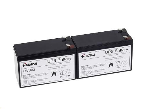 Batérie - FUKAWA FWU-33 sada batérií pre RBC33 (12V/9Ah, 2ks)0 