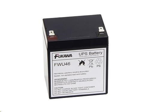 Batéria - FUKAWA FWU-46 náhradná batéria pre RBC46 (12V/5Ah)0 