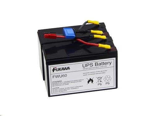 Batéria - FUKAWA FWU-60 náhradná sada batérií pre RBC60 (12V/7Ah, 2ks)0 