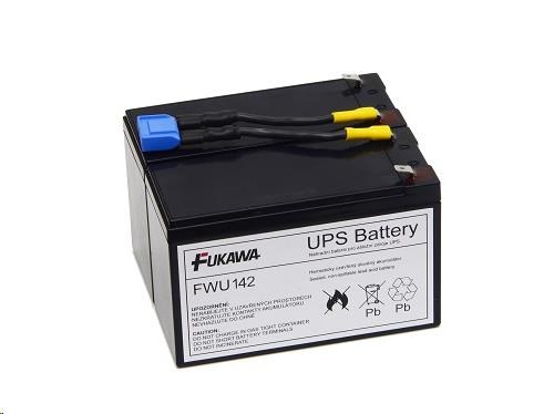Batéria - FUKAWA FWU-142 náhradná sada batérií pre APCRBC142 (12V/ 9Ah,  2ks)0 
