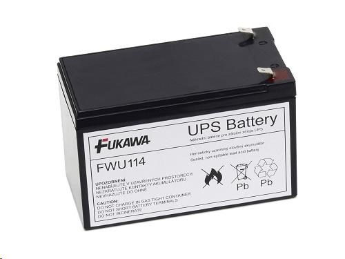 Batéria - FUKAWA FWU-114 náhradná batéria pre APCRBC114 (12V/ 7Ah)0 