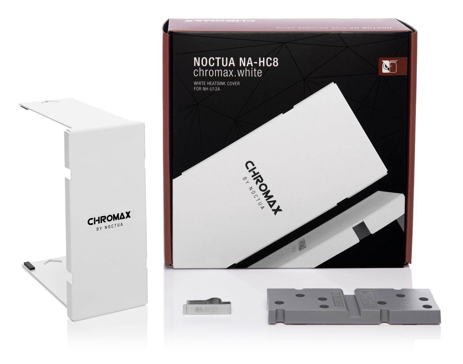 Kryt chladiča CPU NOCTUA NA-HC8 chromax.biela, biela0 