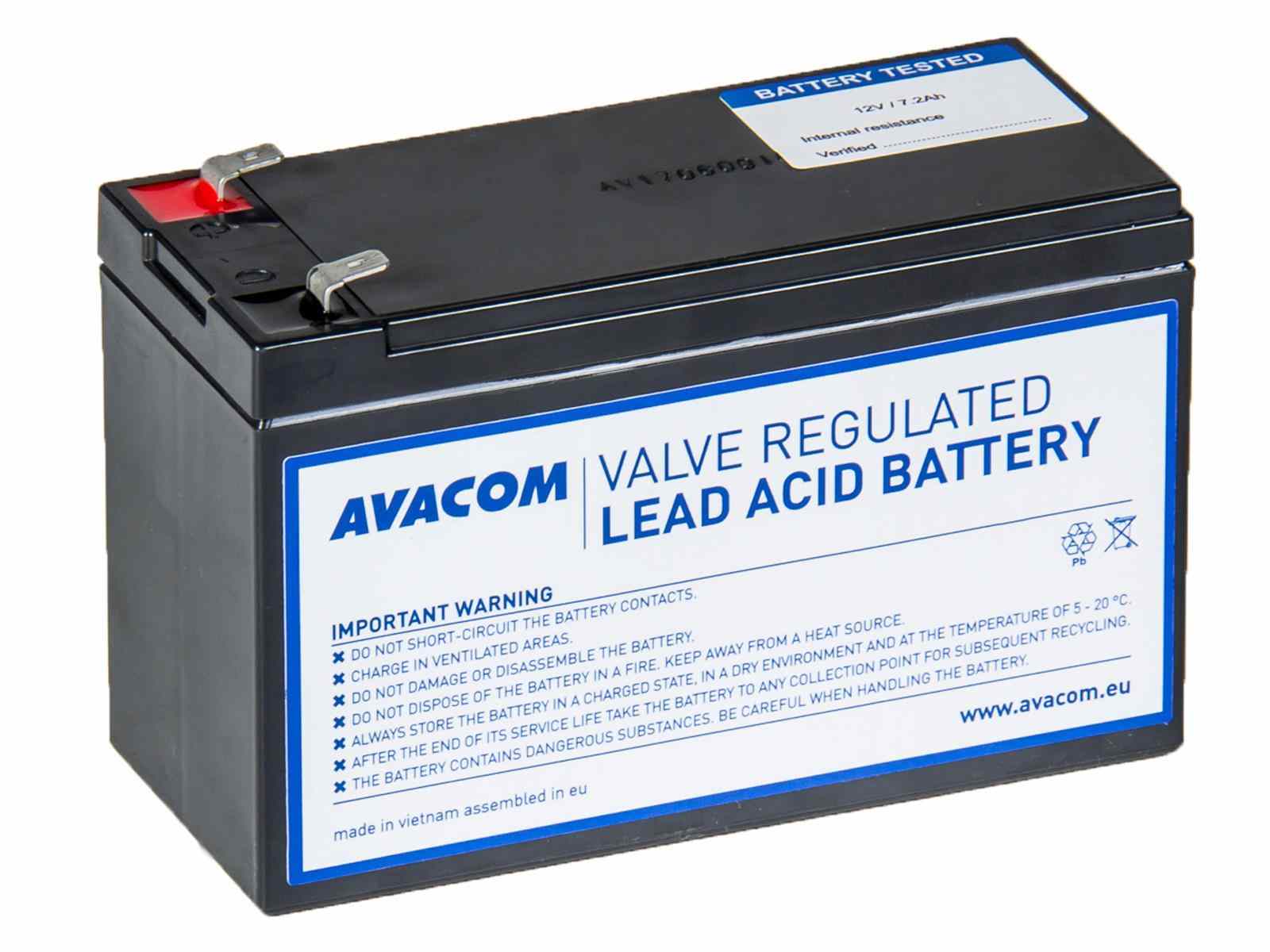 AVACOM AVA-RBP01-12072-KIT - batéria pre CyberPower, EATON, Effekta, FSP Fortron, Legrand0 