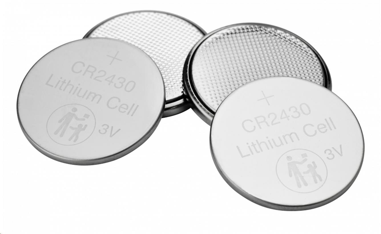 VERBATIM Lithium baterie CR2430 3V 4 Pack0 