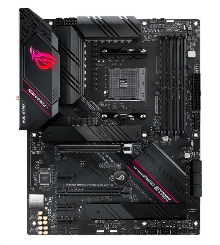 ASUS MB Sc AM4 ROG STRIX B550-F GAMING (WI-FI) II,  AMD B550,  4xDDR4,  1xDP,  1xHDMI,  WI-FI0 