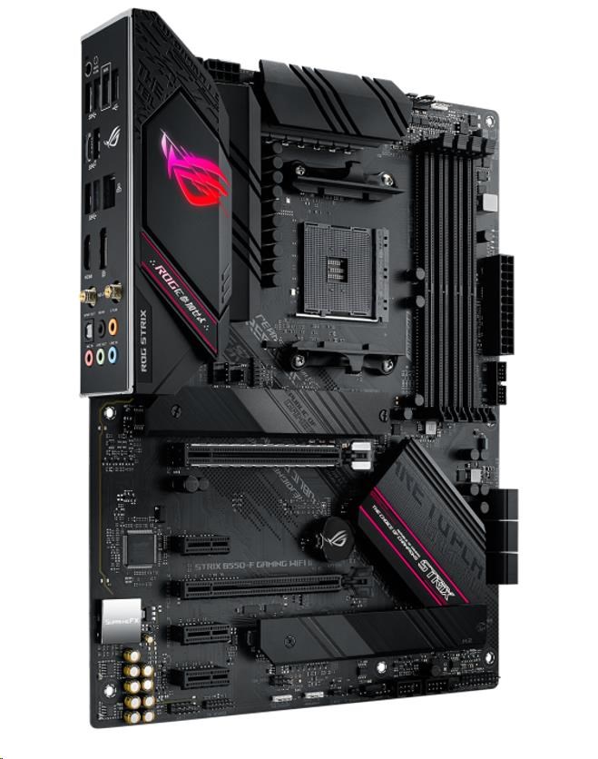 ASUS MB Sc AM4 ROG STRIX B550-F GAMING (WI-FI) II,  AMD B550,  4xDDR4,  1xDP,  1xHDMI,  WI-FI1 
