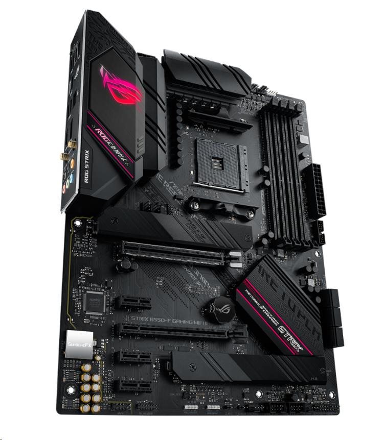 ASUS MB Sc AM4 ROG STRIX B550-F GAMING (WI-FI) II,  AMD B550,  4xDDR4,  1xDP,  1xHDMI,  WI-FI2 