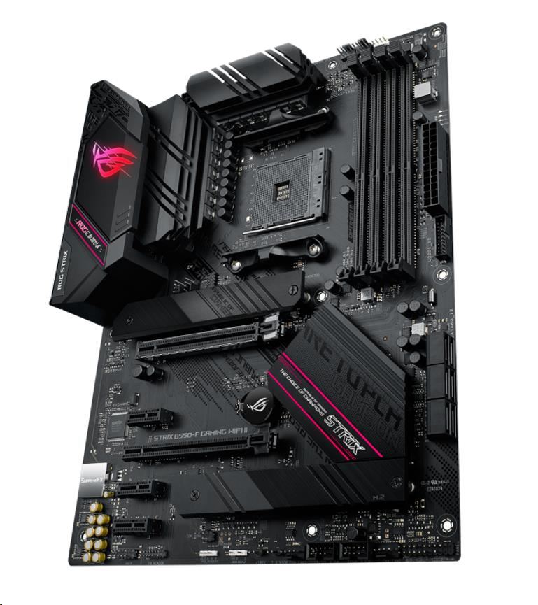 ASUS MB Sc AM4 ROG STRIX B550-F GAMING (WI-FI) II,  AMD B550,  4xDDR4,  1xDP,  1xHDMI,  WI-FI3 