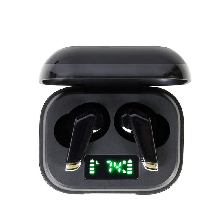 GEMBIRD sluchátka FitEar-X300B,  Bluetooth,  TWS,  černá2 