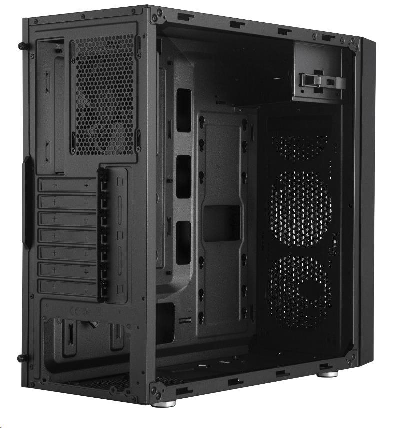 Cooler Master case MasterBox E501L,  ATX,  1x 120mm Fan,  Černá7 