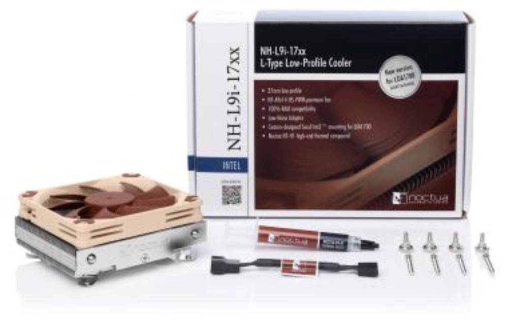 NOCTUA Chladič CPU NH-L9i-17xx,  1x 92mm,  LGA1851,  LGA1700,  hnědá/ stříbrná4 