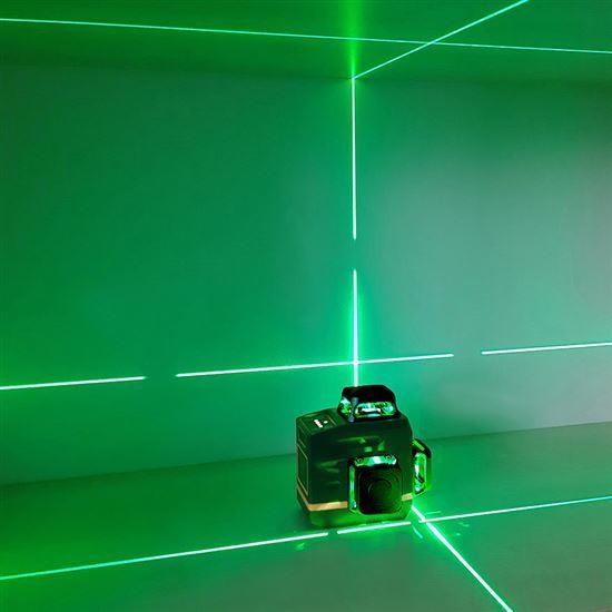 Solight laserová vodováha 12 linií, 360°, zelený laser2 