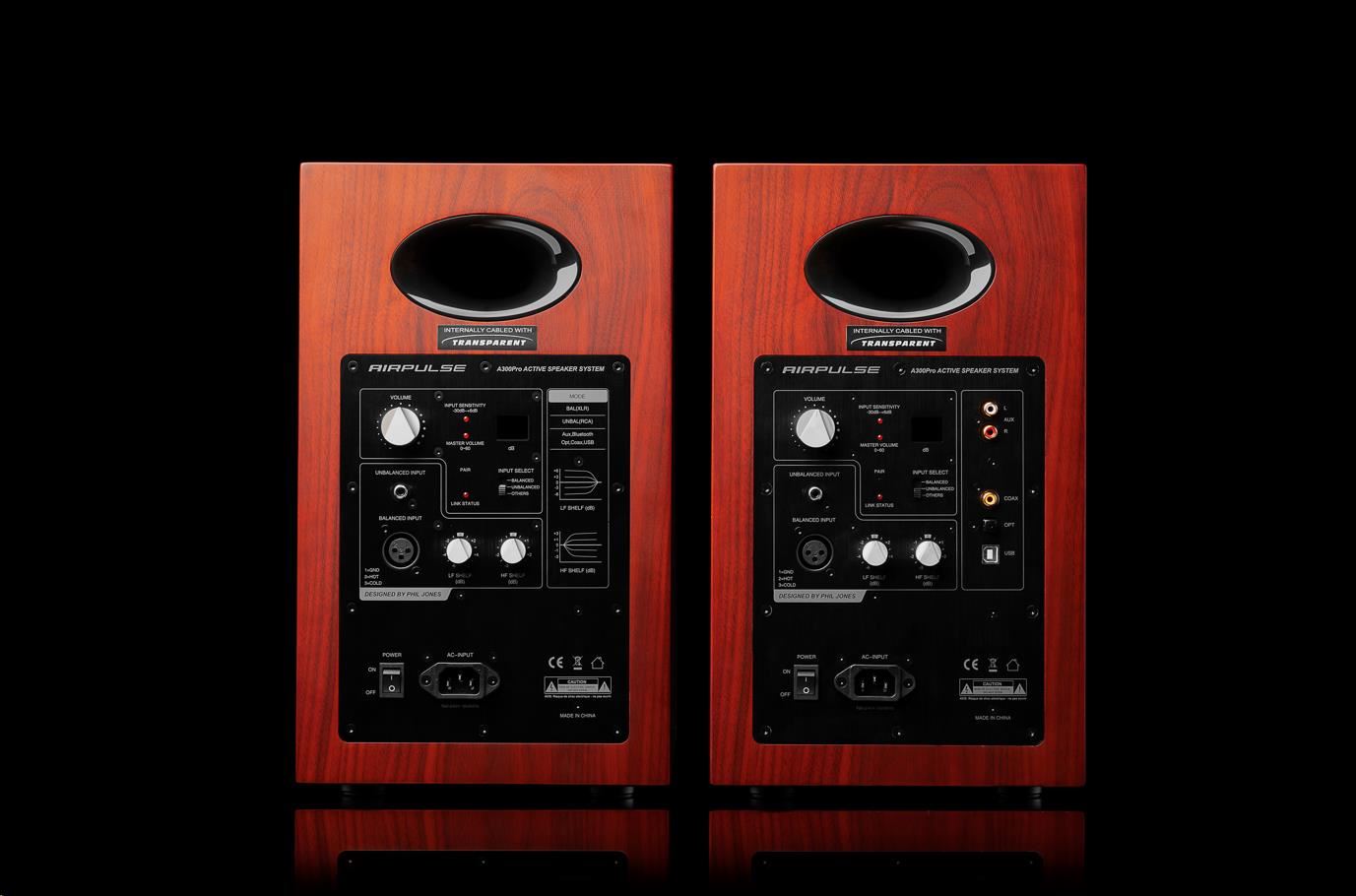 Reproduktory EDIFIER A300PRO,  120W,  hnedé3 