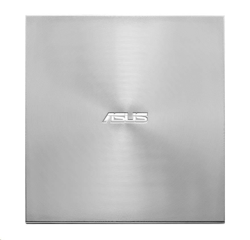 ASUS DVD ZenDrive SDRW-08U8M-U SILVER,  externá štíhla DVD-RW,  strieborná0 