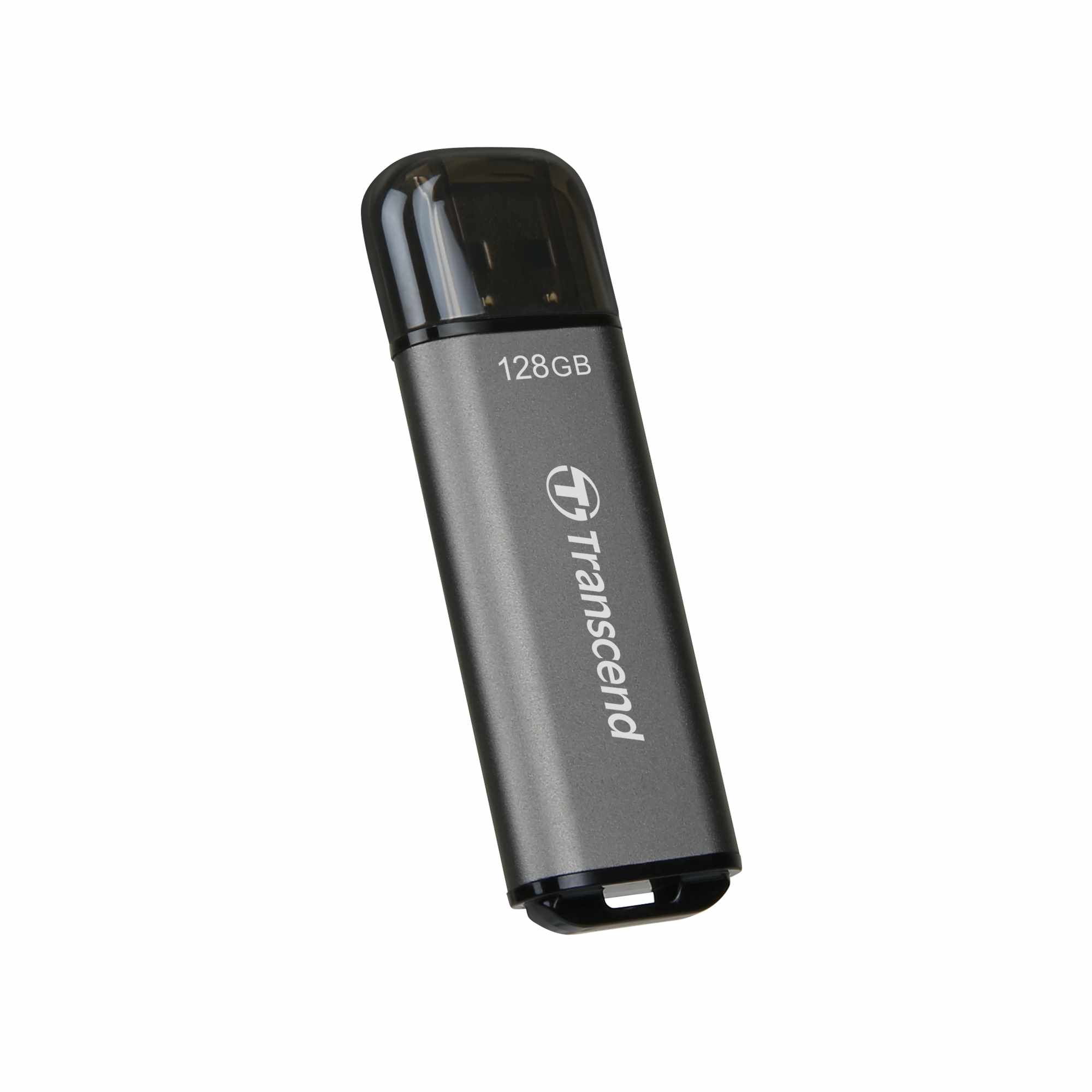 TRANSCEND Flash disk 128GB JetFlash®920,  TLC,  USB 3.2 (R:420/ W:400 MB/ s) čierna0 