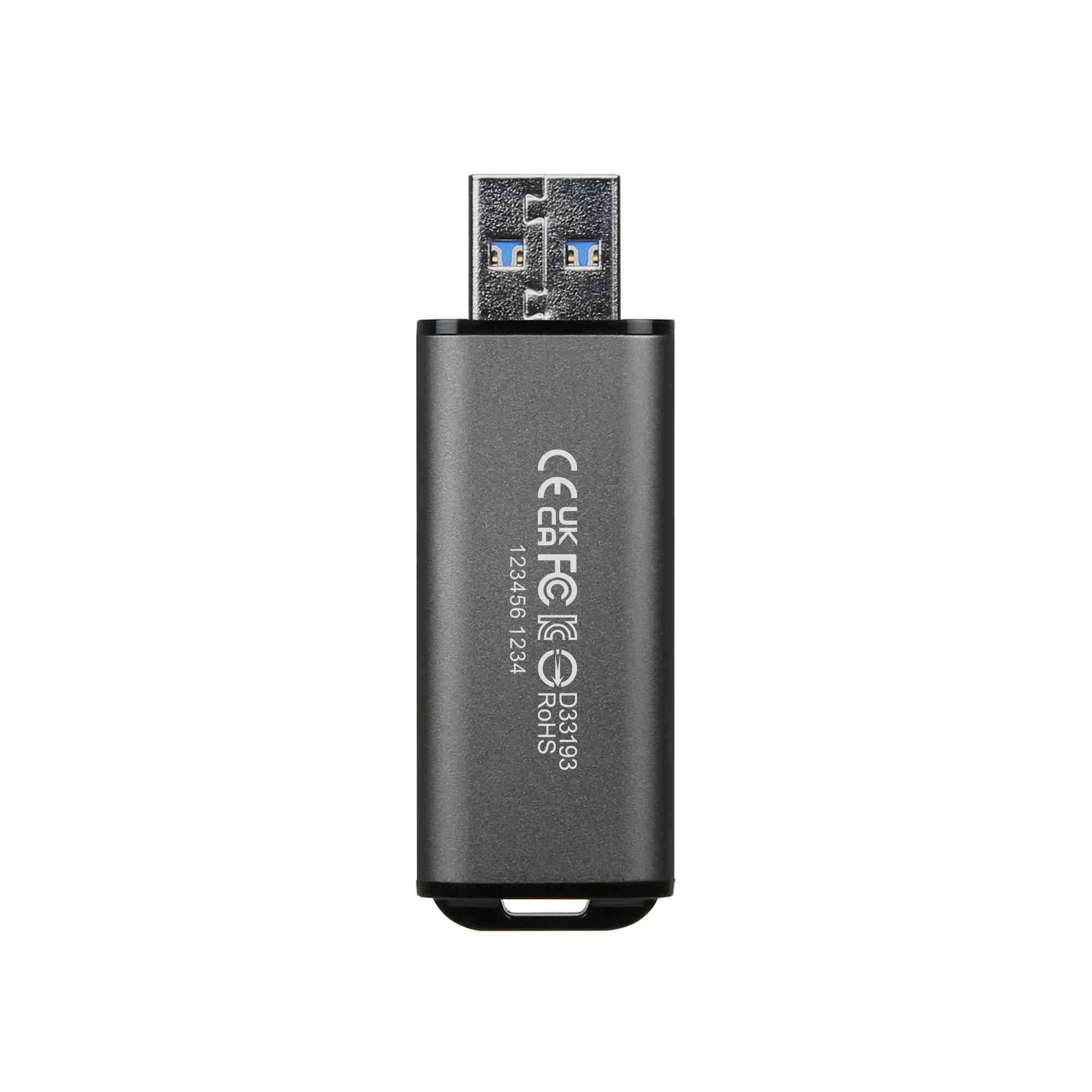 TRANSCEND Flash disk 128GB JetFlash®920,  TLC,  USB 3.2 (R:420/ W:400 MB/ s) čierna9 
