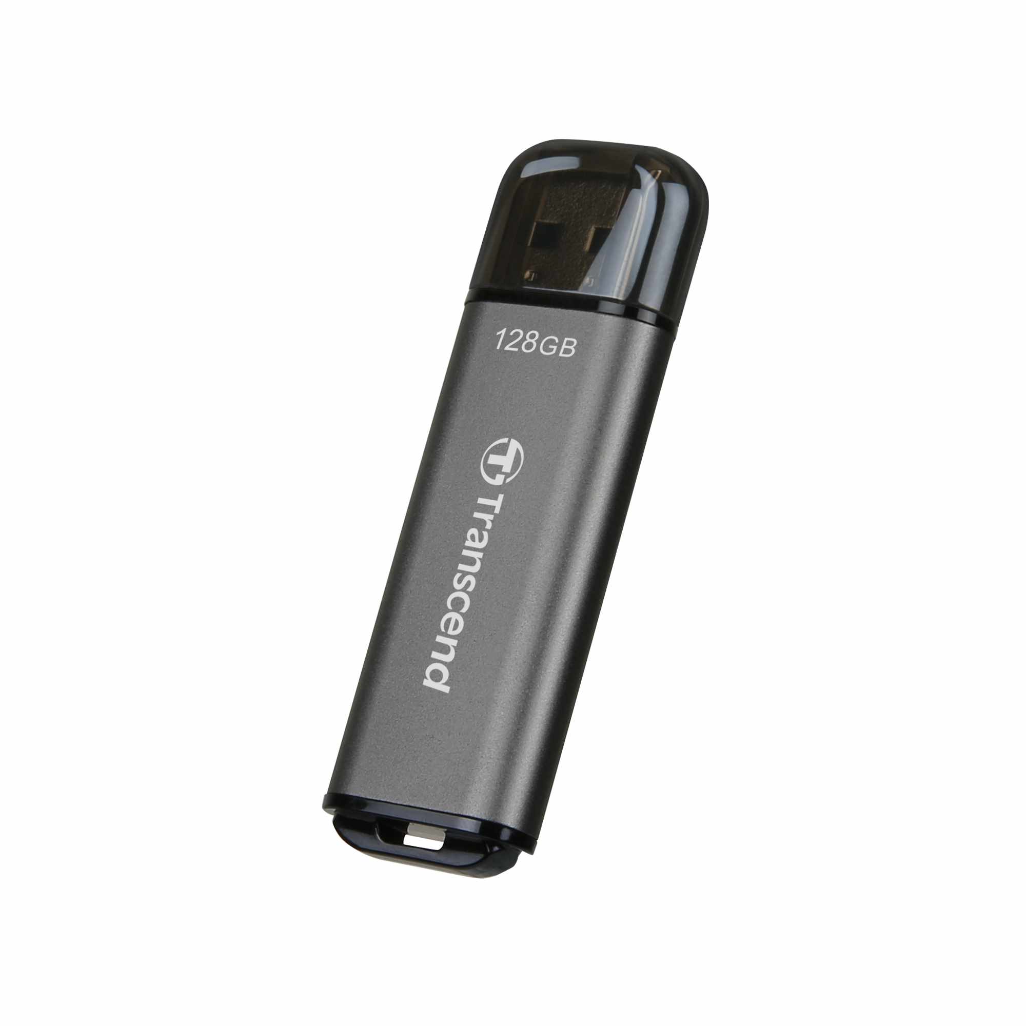 TRANSCEND Flash disk 128GB JetFlash®920,  TLC,  USB 3.2 (R:420/ W:400 MB/ s) čierna1 
