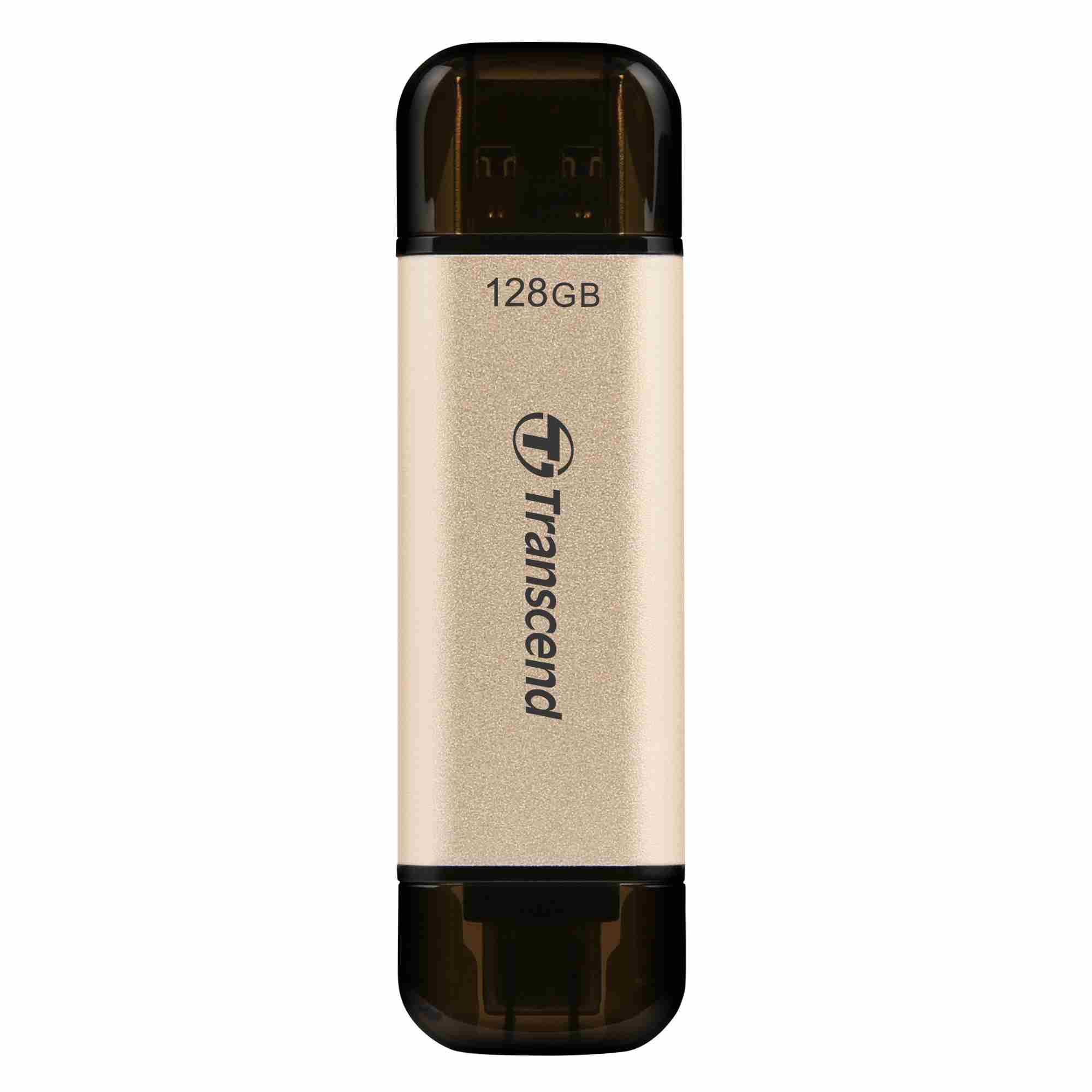 TRANSCEND Flash disk 128GB JetFlash®930C,  TLC,  USB 3.2/ USB typu C (R:420/ W:400 MB/ s) čierna0 