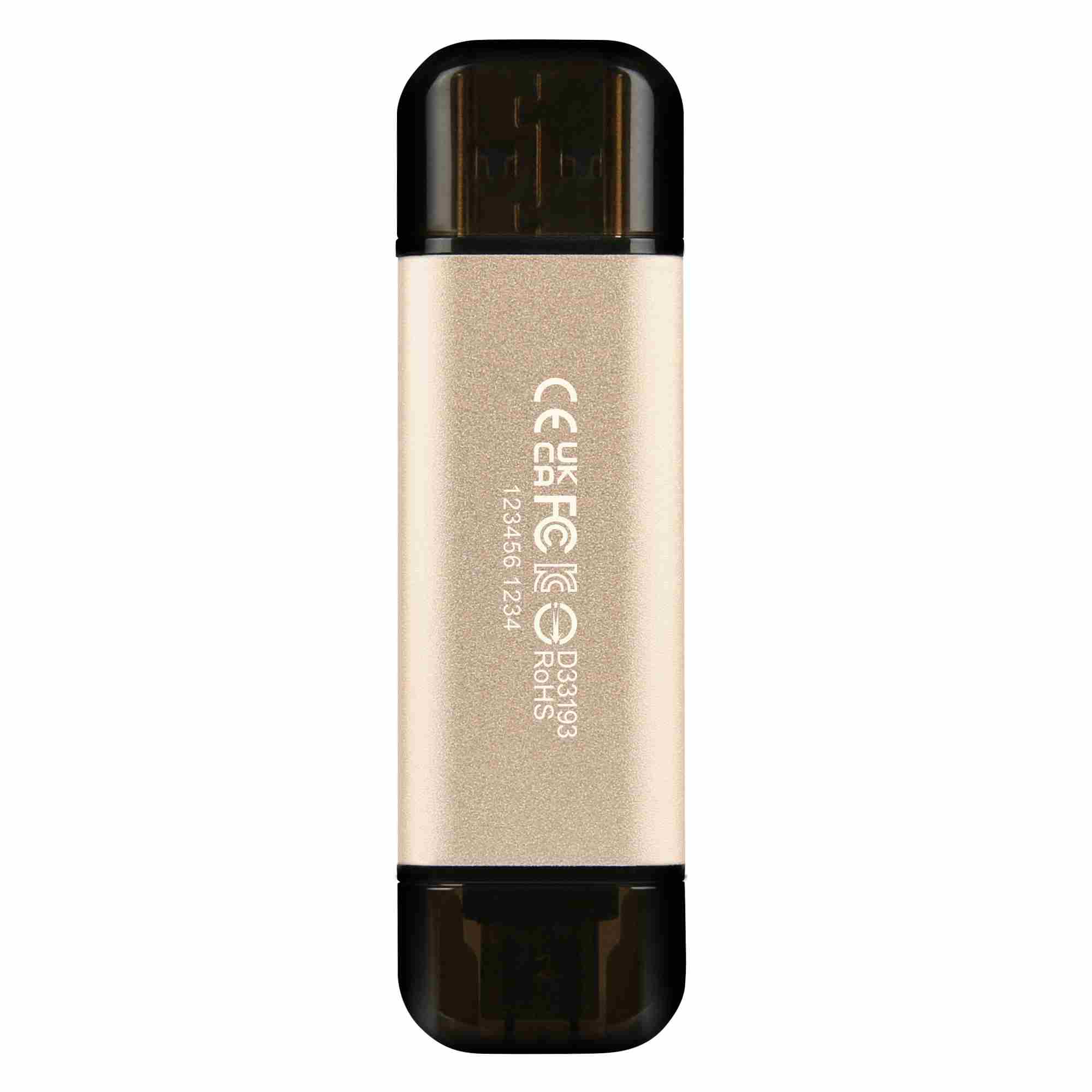 TRANSCEND Flash disk 128GB JetFlash®930C,  TLC,  USB 3.2/ USB typu C (R:420/ W:400 MB/ s) čierna3 
