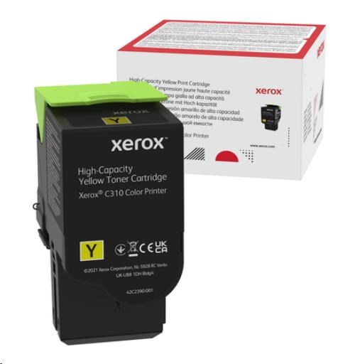 Žltá vysokokapacitná tonerová kazeta Xerox pre C31x (5 500 strán)0 
