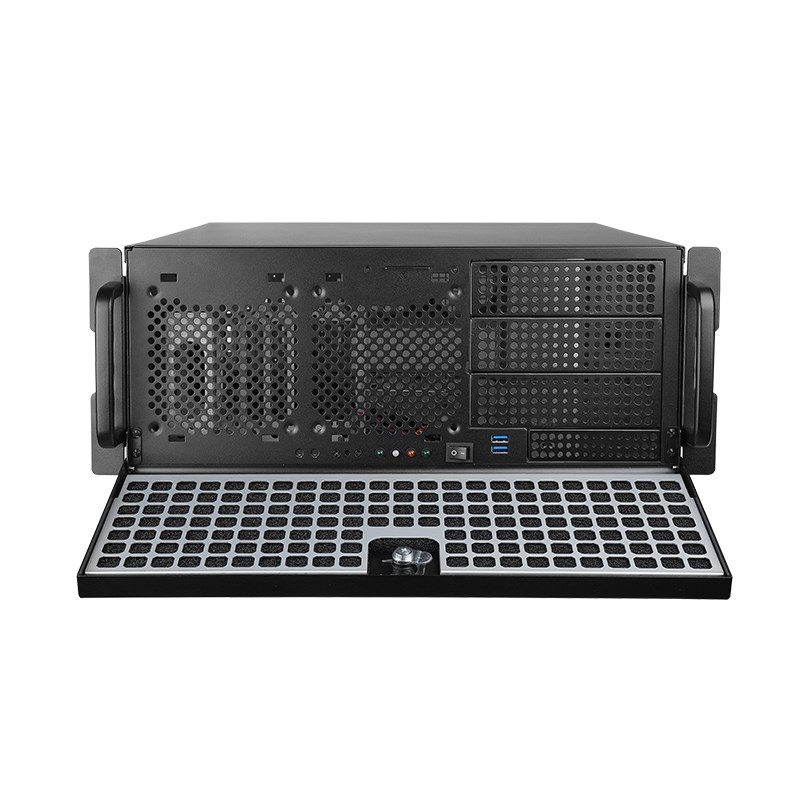 CHIEFTEC skříň Rackmount 4U ATX/ mATX,  UNC-409S-B-OP,  bez zdroje,  černá1 