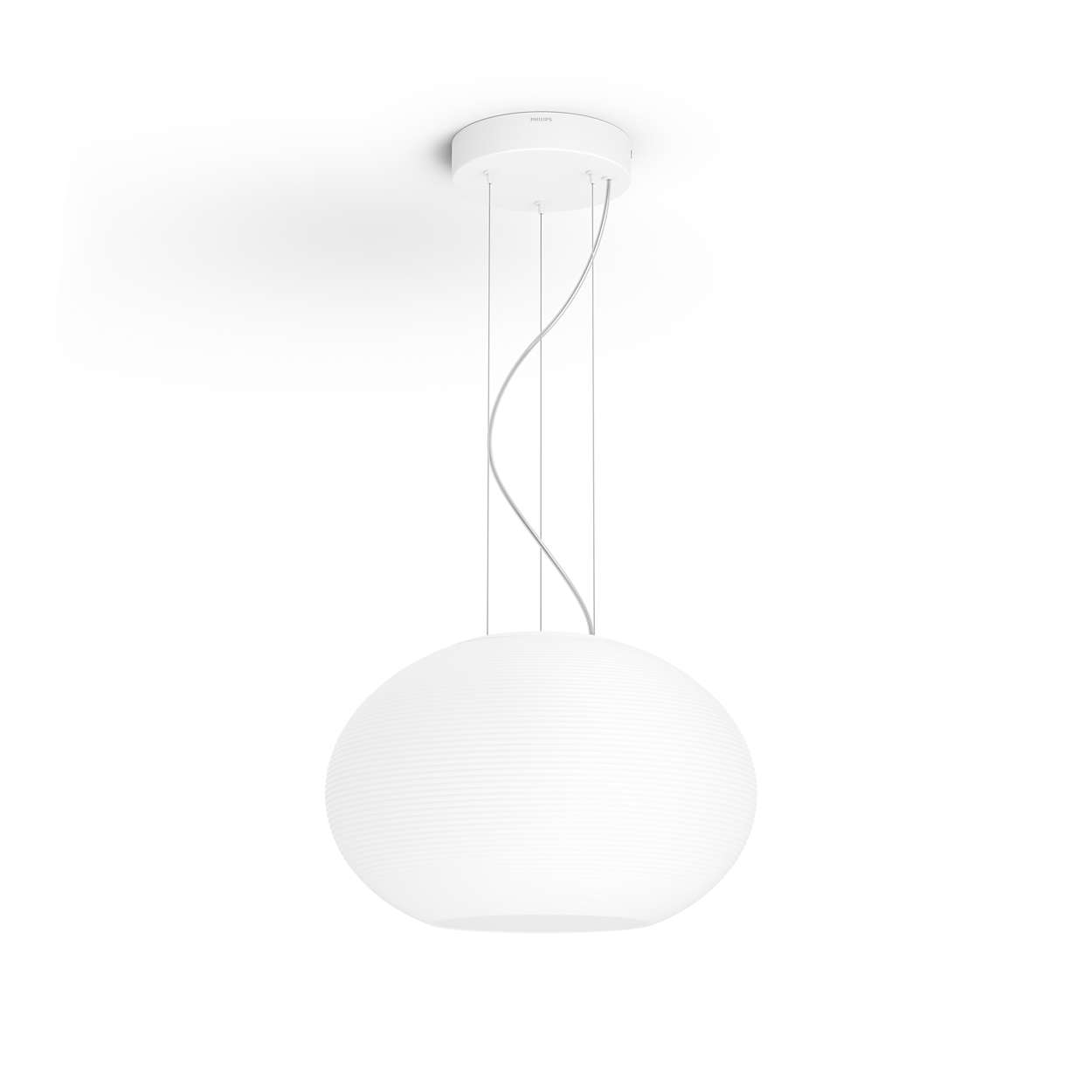 PHILIPS Flourish Závěsné svítidlo,  Hue White and color ambiance,  230V,  1x39.5W integr.LED,  Bílá3 