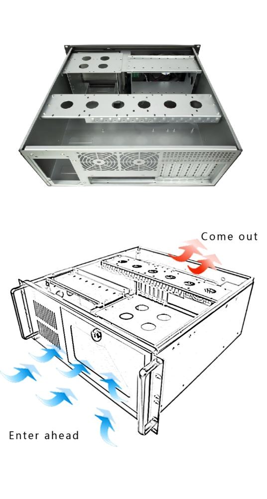 serverová skriňa 1stCOOL IPC 4U-450,  19